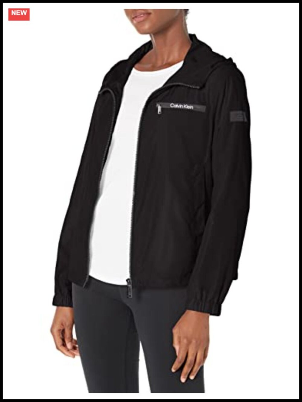 Women's Lightweight Water Resistant Casual Anorak Windbreaker Jacket